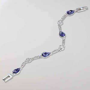 Violet Jewel Tone Tennis Bracelet Avon